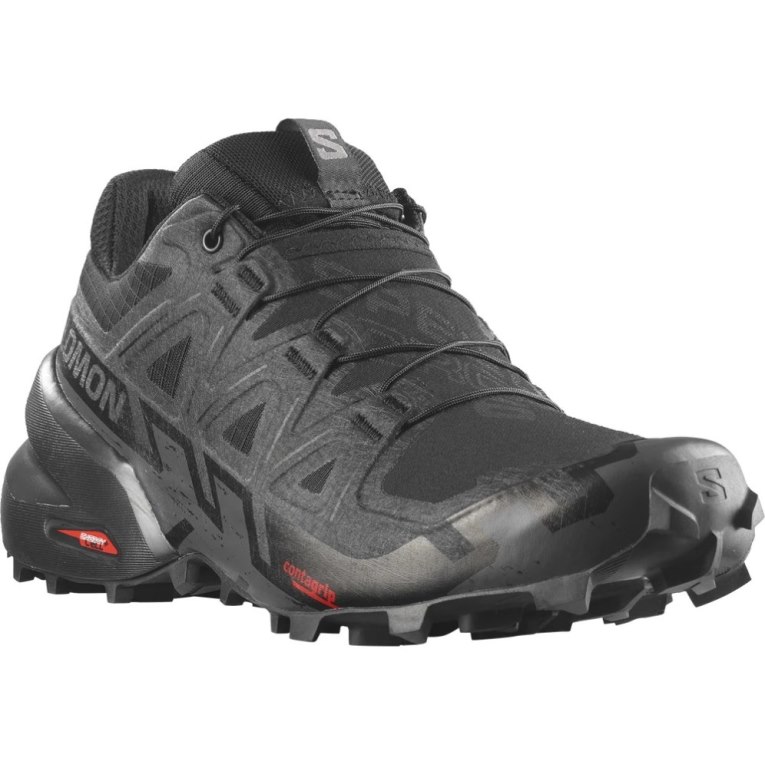 Black Salomon Speedcross 6 Women's Trail Running Shoes | IE QP3870